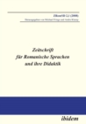 Image for Zeitschrift fur Romanische Sprachen und ihre Didaktik. Heft 2.1