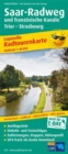Image for Saar cycle path and French canals, cycle tour map 1:50,000