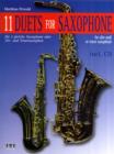 Image for 11 DUETS FOR SAXOPHONE BOOKCD SET