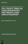 Image for Einleitung;  1-34 FGG