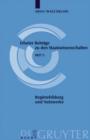 Image for Regimebildung und Netzwerke : Neue Ordnungsmuster und Interaktionsformen zur Konflikt- und Verantwortungsregulierung im Kontext politischer Steuerung