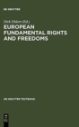 Image for European Fundamental Rights and Freedoms