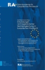Image for Entwicklungen Nicht-Legislatorischer Rechtsangleichung Im Europaischen Privatrecht
