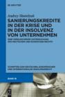 Image for Sanierungskredite in der Krise und in der Insolvenz von Unternehmen: Eine vergleichende Untersuchung des deutschen und russischen Rechts : 18