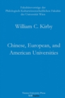 Image for Chinese, European, and American Universities