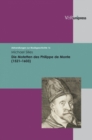 Image for Die Motetten des Philippe de Monte (15211603)