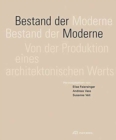 Image for Bestand Der Moderne