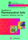 Image for Pharmaceutical salts  : properties, selection, and use