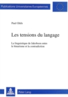 Image for Les Tensions Du Langage