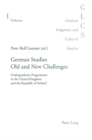Image for German Studies Old and New Challenges
