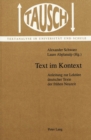 Image for Text im Kontext
