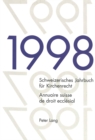Image for Schweizerisches Jahrbuch fuer Kirchenrecht. Band 3 (1998)- Annuaire suisse de droit ecclesial. Volume 3 (1998)