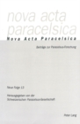 Image for Nova Acta Paracelsica : Band 13