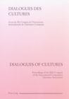 Image for Dialogues des Cultures/Dialogues of Cultures