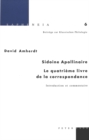 Image for Sidoine Apollinaire: Le Quatrieme Livre de La Correspondance