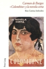 Image for Carmen de Burgos «Colombine» y la novela corta