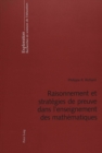 Image for Raisonnement Et Strategies de Preuve Dans l&#39;Enseignement Des Mathematiques
