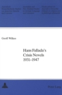 Image for Hans Fallada&#39;s crisis novels, 1931-1947