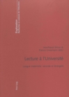 Image for Lecture A L&#39;Universite
