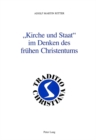 Image for Kirche Und Staat Im Denken Des Fruehen Christentums