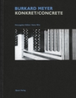 Image for Burkard Meyer: Konkret/Concrete