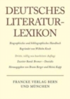 Image for Deutsches Literatur-Lexikon, Band 2, Bremer - Davidis
