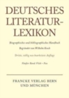Image for Deutsches Literatur-Lexikon, Band 5, Filek - Fux