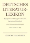 Image for Deutsches Literatur-Lexikon, Band 10, Lucius - Myss