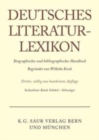 Image for Deutsches Literatur-Lexikon, Band 16, Schobel - Schwaiger