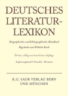 Image for Deutsches Literatur-Lexikon, Erganzungsband IV, Fraenkel - Hermann