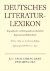 Image for Deutsches Literatur-Lexikon, Erganzungsband V, Hermann - Lyser