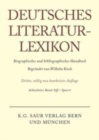 Image for Deutsches Literatur-Lexikon, Band 18, Siff - Spoerri