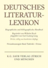 Image for Deutsches Literatur-Lexikon, Band 24, Tsakiridis - Ursinus