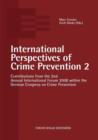 Image for International Perspectives of Crime Prevention 2