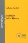Image for Studies in Value Theory