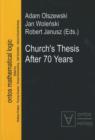 Image for Church&#39;s Thesis After 70 Years