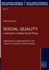 Image for Social Quality - Looking for a Global Social Policy