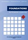 Image for Foundations for Academic Leadership