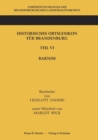 Image for Historisches Ortslexikon fur Brandenburg, Teil VI Barnim : Veroeffentlichungen des Brandenburgischen Landeshauptarchivs (Staatsarchiv Potsdam). Begrundet von Friedrich Beck. Herausgegeben von Klaus Ne