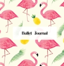 Image for Hardcover Bullet Journal : Beautiful Flamingo Design 150 Dot Grid Pages (size 8.5x8.5 inches) Blank Journal