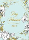 Image for Day Planner 2021 Large : 8.5&quot; x 11&quot; 1 Page per Day Planner Floral Hardcover January - December 2021 Dated Planner 2021 Productivity, XXL Planner, Daily &amp; Monthly
