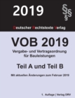 Image for VOB 2019 Vergabe- und Vertragsordnung fur Bauleistungen : Teil A und Teil B
