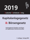 Image for Kapitalanlagegesetz und B?rsengesetz