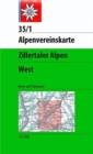 Image for Zillertaler Alpen West : 35/1