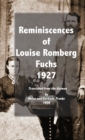 Image for Reminiscences of Louise Romberg Fuchs 1927