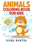 Image for Animals coloring book for kids : Color cheeky kitten and squeaky birds