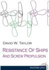 Image for Resistance of Ships and Screw Propulsion