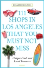 Image for 111 shops in Los Angeles that you must not miss  : unique finds and local treasures