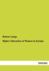 Image for Higher Education of Women in Europe