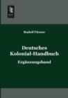 Image for Deutsches Kolonial-Handbuch